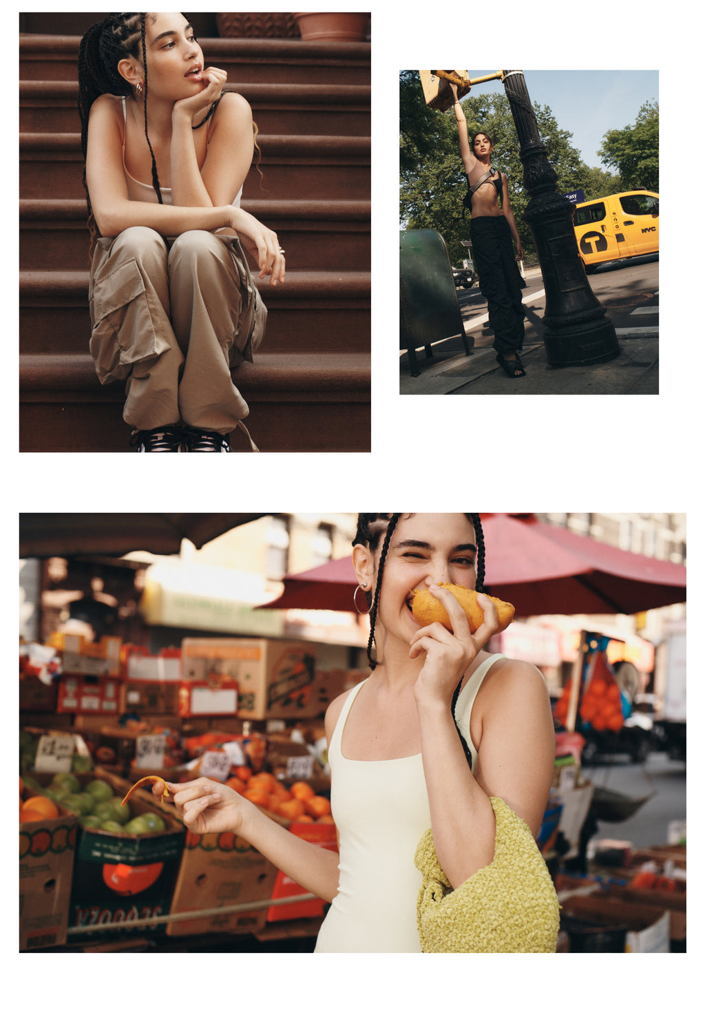 Images from Bandier's Summer In The City Campaign